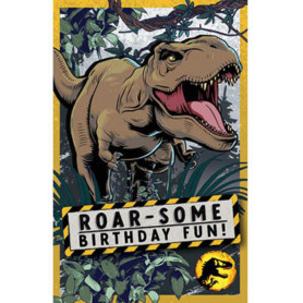 JURASSIC T REX JUNGLE CARD