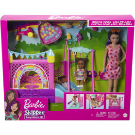 BARBIE SKIPPER BOUNCE HOUSE PLAYSET