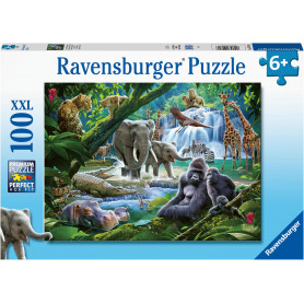 Rburg - Jungle Animals Puzzle 100pc
