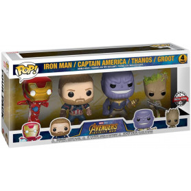 Avengers 3 - Pop! 4pk