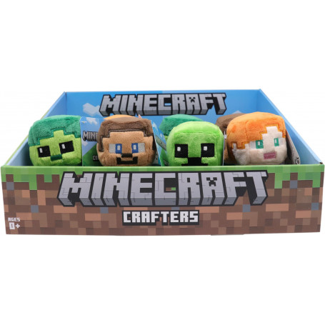 Minecraft Basic Plush 4.5" CDU Assortment