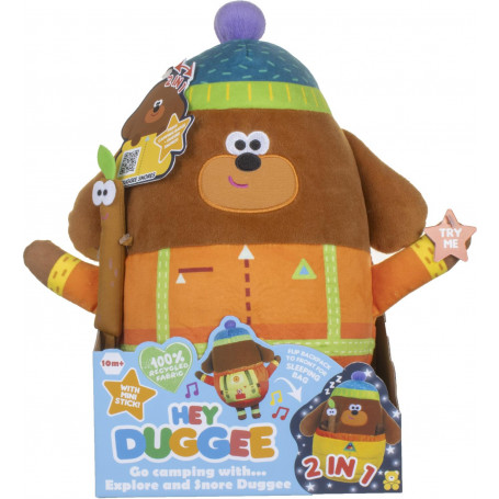 HEY DUGGEE EXPLORE & SNORE CAMPING DUGGEE W/STICK