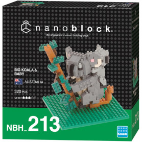nanoblock - Big Koala & Baby