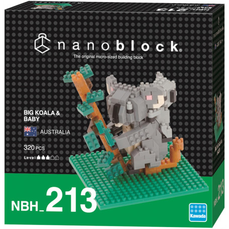 nanoblock - Big Koala & Baby