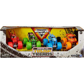 Monster Jam 1:64 4 Pack Tough Treads