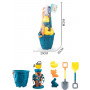 8 pc Bucket & Sand wheel w acess beach set