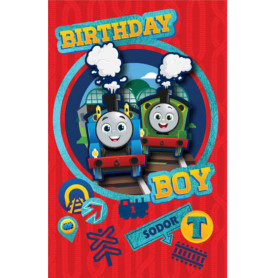 THOMAS RED CIRCLE CARD