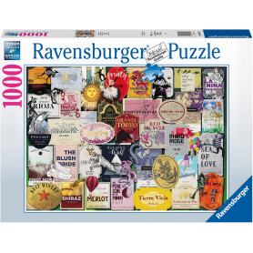 Rburg - Wine Labels Puzzle 1000pc