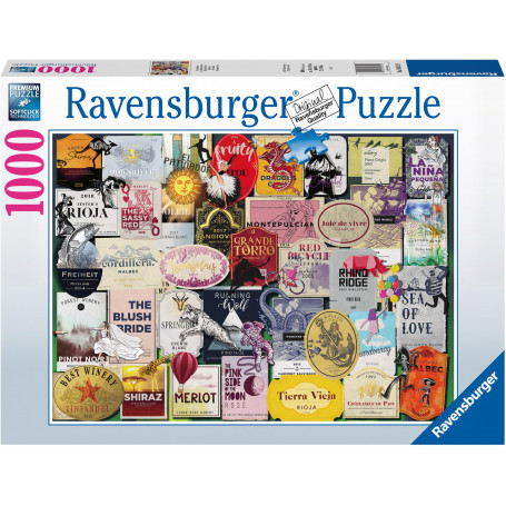 Rburg - Wine Labels Puzzle 1000pc