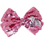 Pink Poppy Sparkle Princess Reversible Sequin Hair Bow
