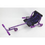 Twist Roller with LED light wheels - Purple