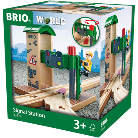 BRIO Destination - Signal Station 2 pieces
