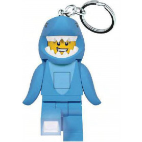 Lego Iconic Shark Suit Guy Key Light  (Silicone+ABS)