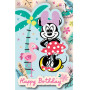 DISNEY MINNIE TROPICAL FLORAL CARD