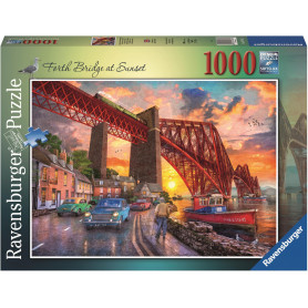 Rburg - Forth Bridge At Sunset Puzzle 1000pc