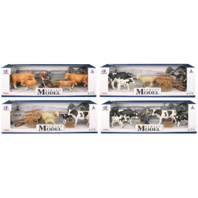 Cow Farm Sets 4 assted Styles
