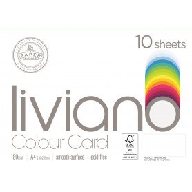 Liviano 180gsm A4 - Green FSC Mix Credit - Pack 10