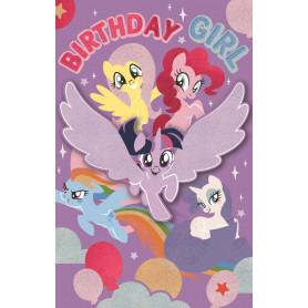 MY LITTLE PONY BIRTHDAY CARD
