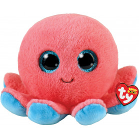 Beanie Boo Reg Sheldon Coral Octopus