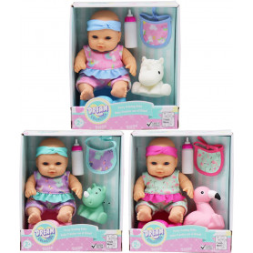 GIGO 7" 3 AST. POTTY TRAINING BABY DOLL SETS