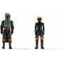 STAR WARS Deluxe Vehicle 8" Vehicle & Fig -Boba Fett's Ship