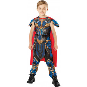 THOR CLASSIC LOVE & THUNDER COSTUME- SIZE 6-8