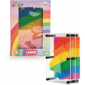 Rainbow Pin Art