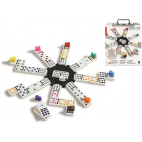 Mexican Train Dominoes In Case