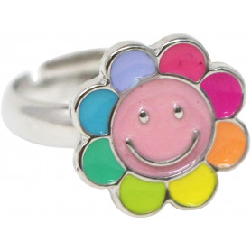 Pink Poppy Mermaid Fantasy Rings