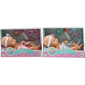 GIGO 12" 2 ASST. BABY NEWBORN DOLL PLAY SETS