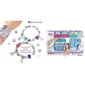 Girls Creator 2 in 1 Jewellery Set assorted