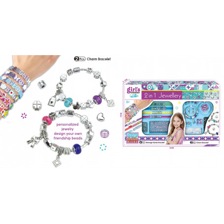 Girls Creator 2 in 1 Jewellery Set assorted
