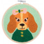 Punch Needle Kit - Amusing Animals  Asst
