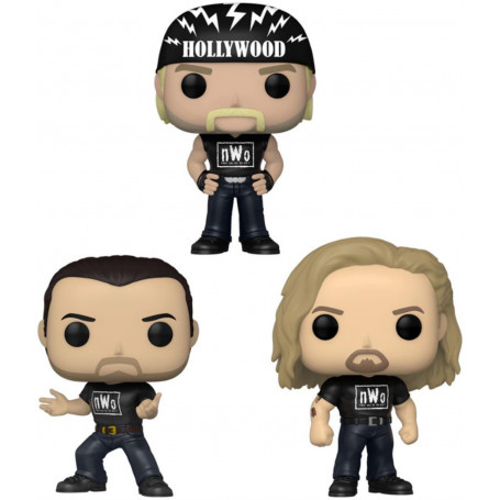 WWE - NWO (Hulk Hogan, Scott Hall and Kevin Nash) Pop! 3-Pack