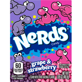 G/C NERDS GRAPE AND STRAWBERRY