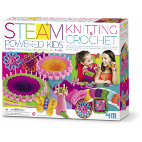 4M - STEAM Powered Kids - Knitting & Crochet