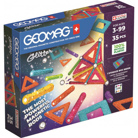 Geomag Glitter Recycled Panels 35