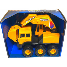 Steel Roder Backhoe Truck