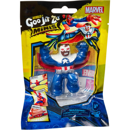 HEROES OF GOO JIT ZU LICENSED MARVEL S5 MINIS SINGLE PACK ASST