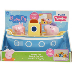 Grandad Pigs Bath Boat Adventure