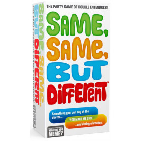 Same, Same, But Different