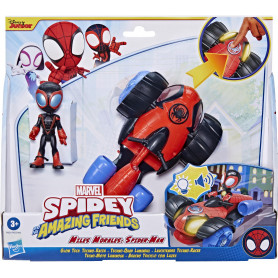SPIDEY & FRIENDS GLOW TECH TECHNO RACER