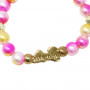 Pink Poppy Barbie Rainbow Fantasy Stretch Pearl Necklace & Br