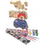 M&D Paw Patrol - DYO Wooden Vehicles Craft Kit