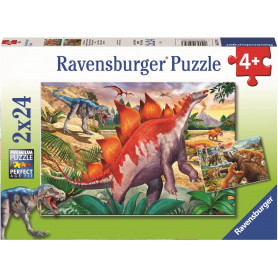 Rburg - WT Primeval Times Puzzle 2x24pc