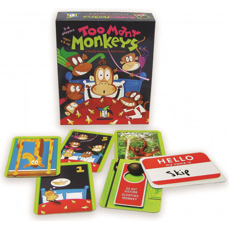 TOO MANY MONKEYS Card Game
