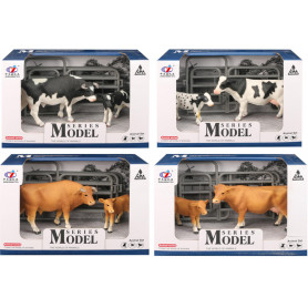 Twin Cow Set 4 Styles Assorted (D24)