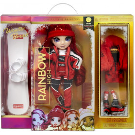 Rainbow High Fashion Winter Break Doll- Ruby Anderson
