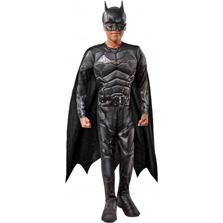 BATMAN 'THE BATMAN' DELUXE COSTUME - SIZE 6-8