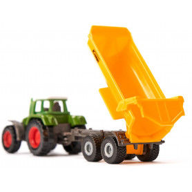 Siku - Fendt with Krampe tipping trailer